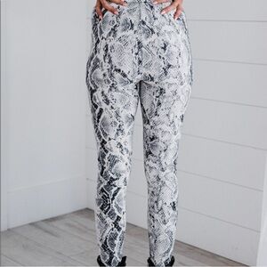 ZENANA Snake Print Leggings